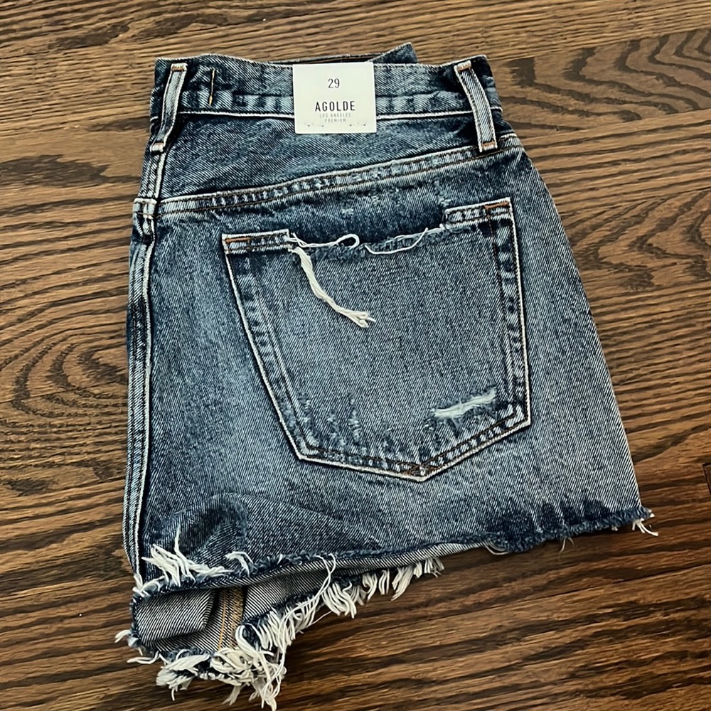 AGOLDE Parker vintage cut off short, 29, NWT